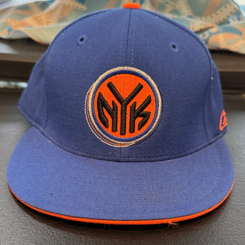 RARE, Vintage Reebok Blue and Orange Men's Hat! Fitted! EUC!